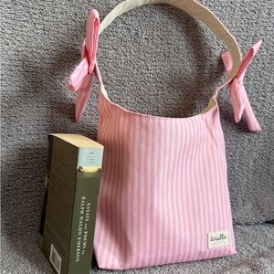 Pink Striped Ribbon Shoulder Bag
Coquette Bow
Aesthetic tote bag